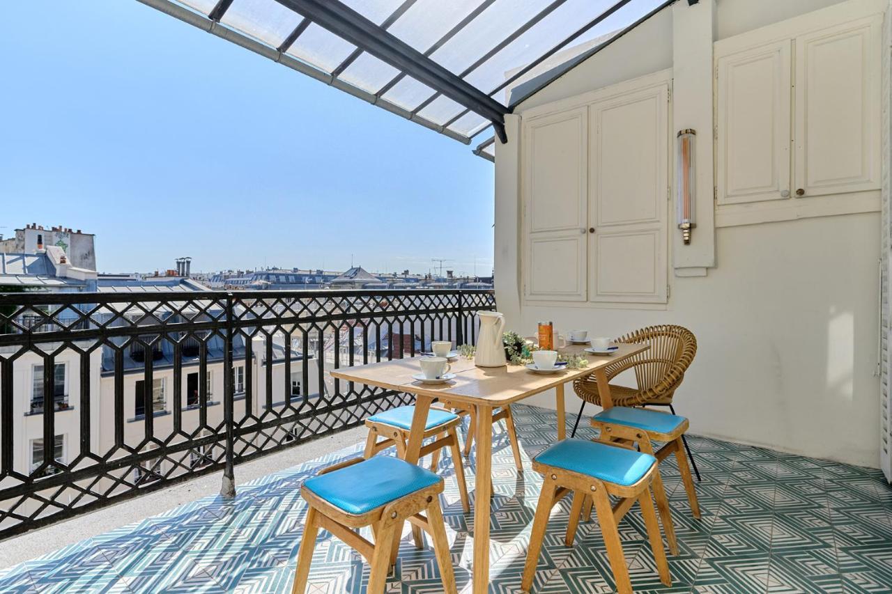 Apartment Center Of Paris With Terrace By Studio Prestige Экстерьер фото