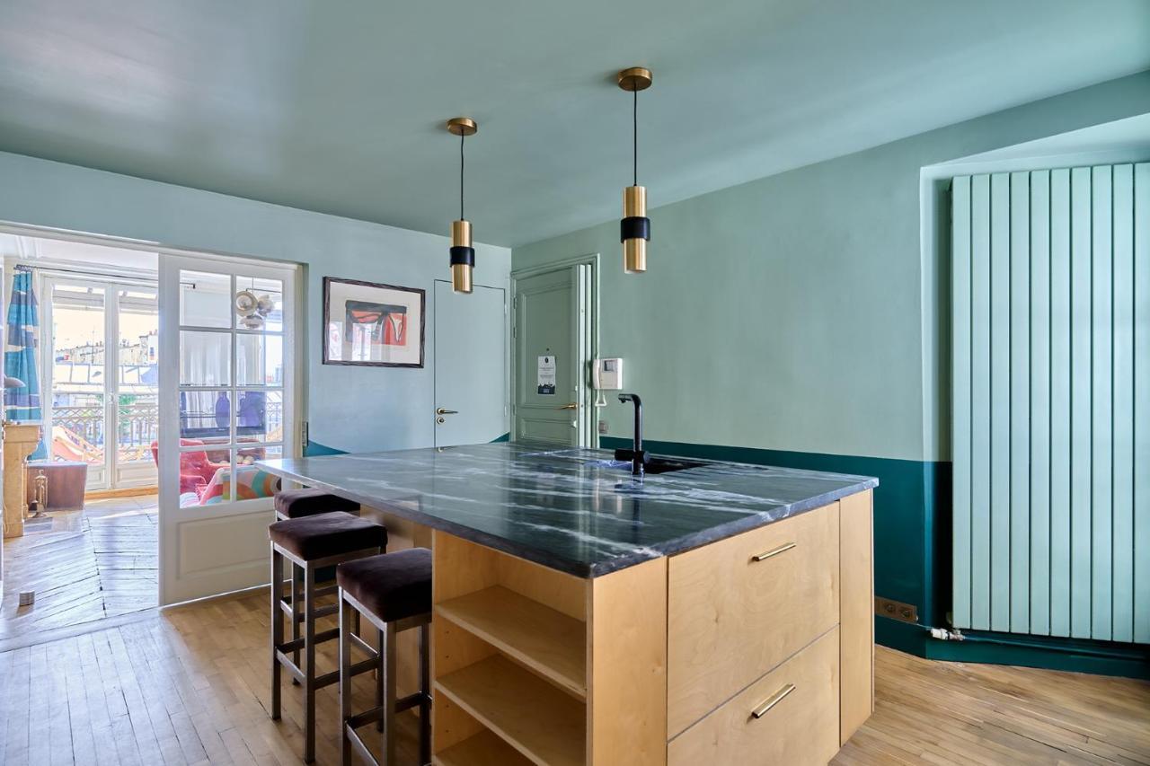 Apartment Center Of Paris With Terrace By Studio Prestige Экстерьер фото