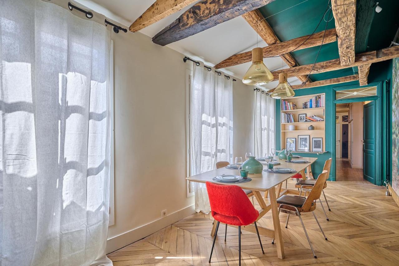 Apartment Center Of Paris With Terrace By Studio Prestige Экстерьер фото