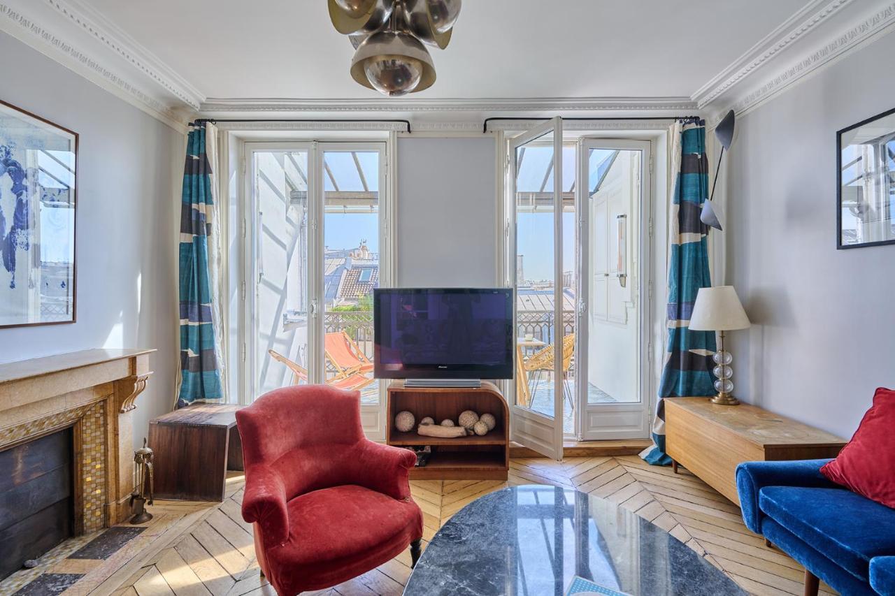Apartment Center Of Paris With Terrace By Studio Prestige Экстерьер фото