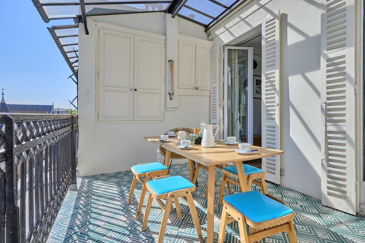 Apartment Center Of Paris With Terrace By Studio Prestige Экстерьер фото