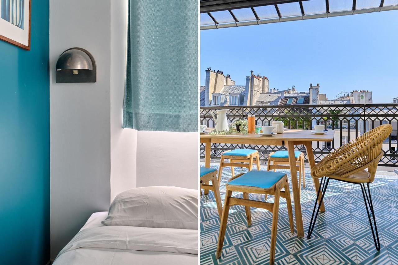 Apartment Center Of Paris With Terrace By Studio Prestige Экстерьер фото